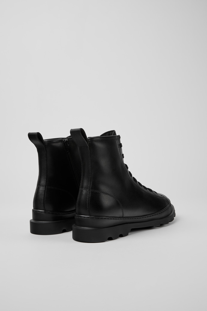 Neu Eingetroffen Camper Brutus - Schwarzer Herrenstiefel aus Leder.