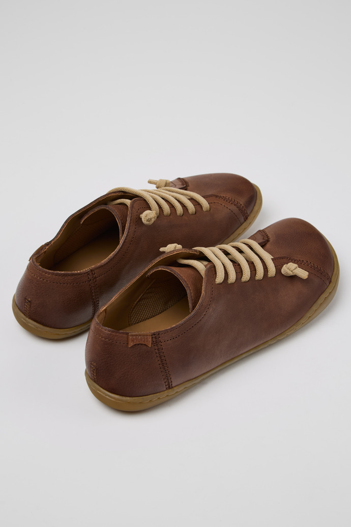 Neu Eingetroffen Camper Peu - Brauner Lederschuh für Damen.