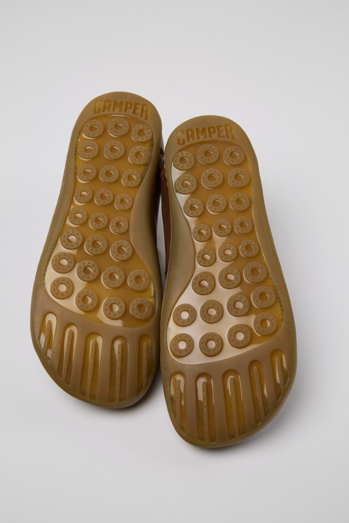 Neu Eingetroffen Camper Peu - Brauner Lederschuh für Damen.
