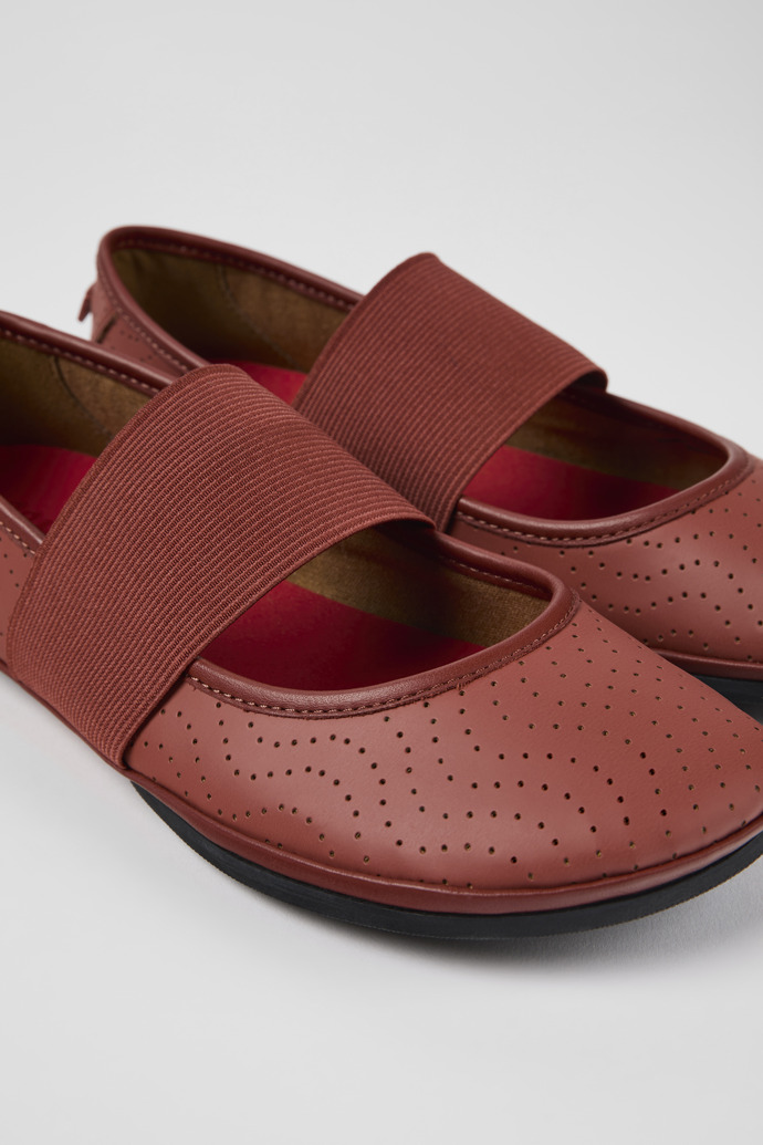 Neu Eingetroffen Camper Right - Roter Mary Jane-Lederschuh für Damen