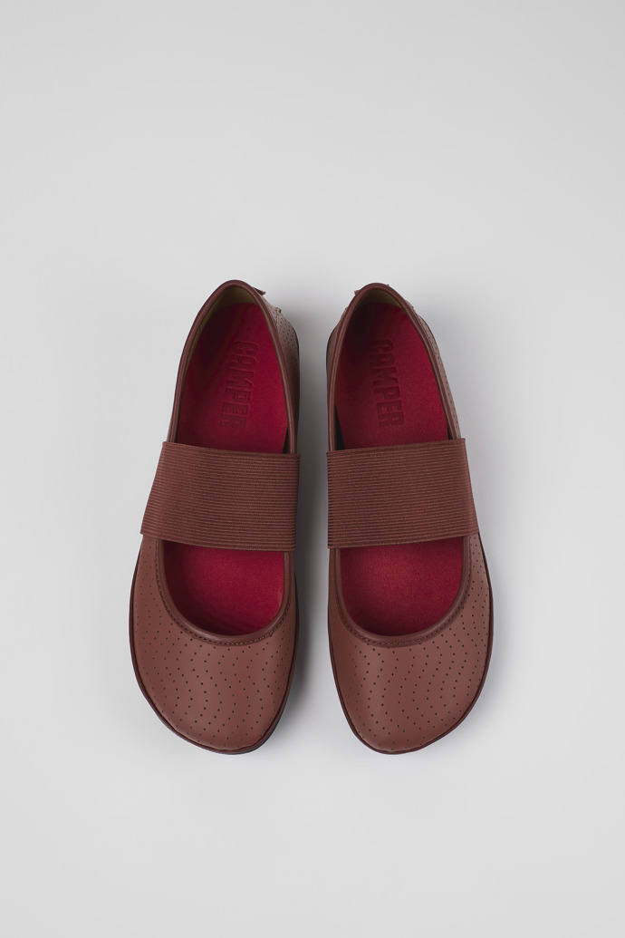 Neu Eingetroffen Camper Right - Roter Mary Jane-Lederschuh für Damen