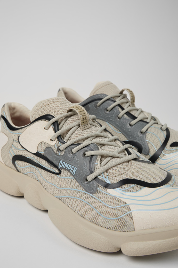 Neu Eingetroffen Camper Karst - Mehrfarbiger Herrensneaker aus Textil