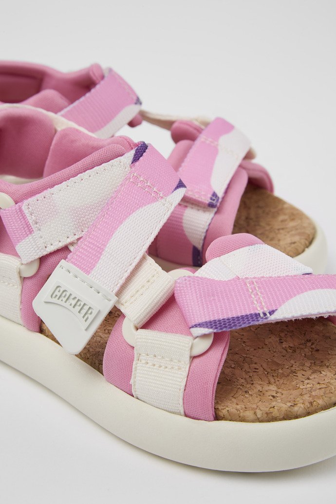 Neu Eingetroffen Camper Pelotas Flota - Mehrfarbige Textilsandalen