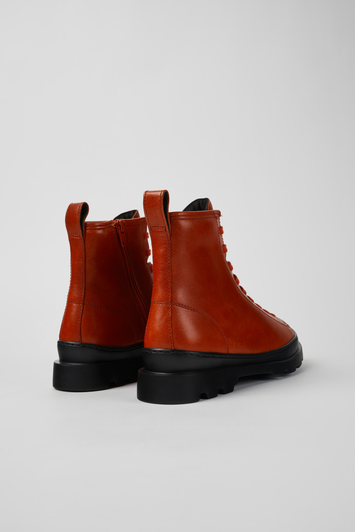 Neu Eingetroffen Camper Brutus - Roter Damenschnürstiefel aus Leder