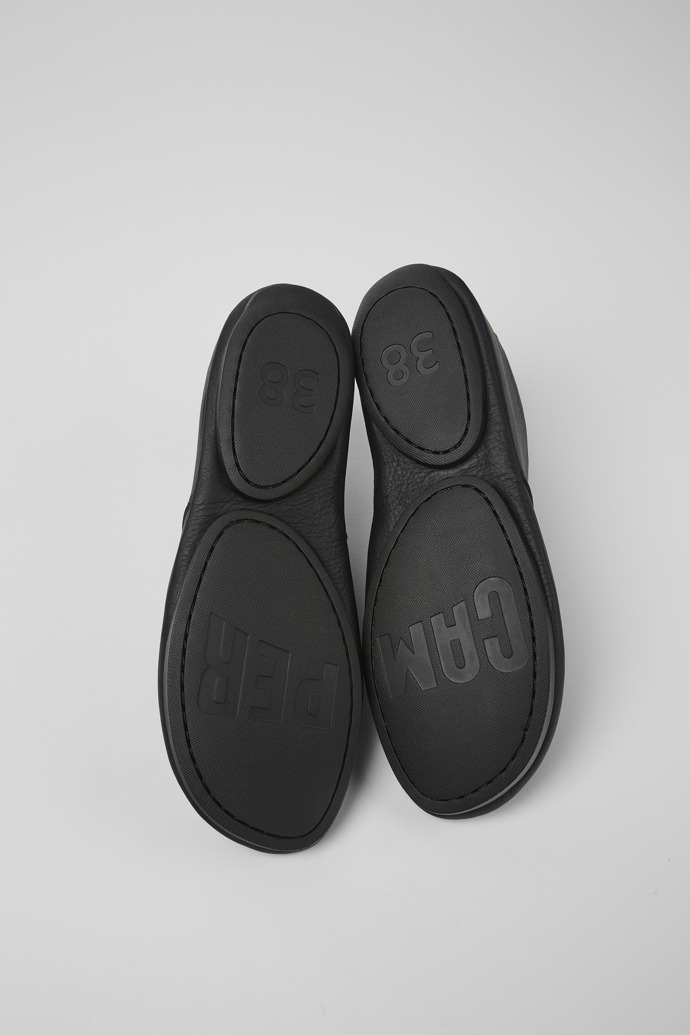 Neu Eingetroffen Camper Right Nina - Schwarze Lederstiefeletten für Damen.
