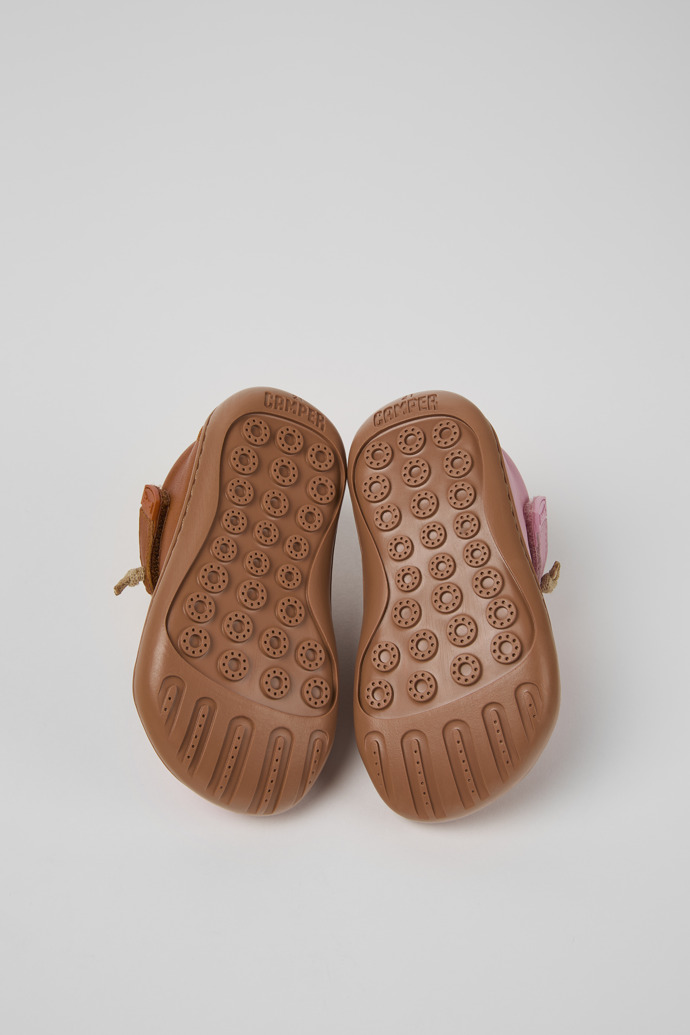 Neu Eingetroffen Camper Twins - Mehrfarbige Kinderschuhe aus Leder.