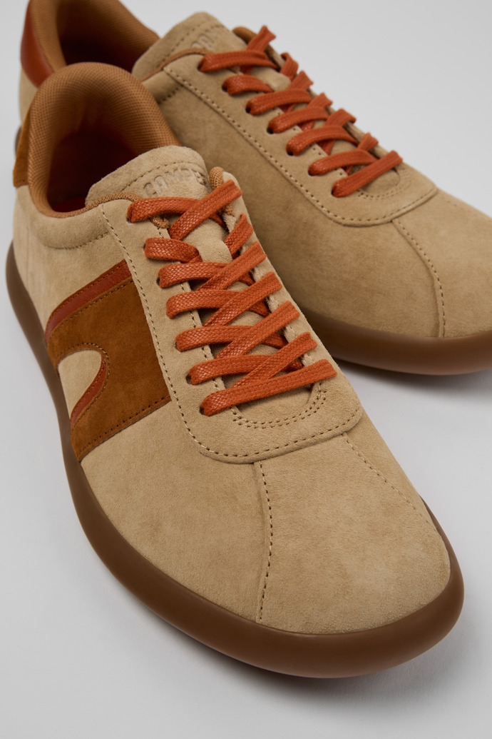 Neu Eingetroffen Camper Twins - Mehrfarbiger Herrensneaker aus Nubukleder.
