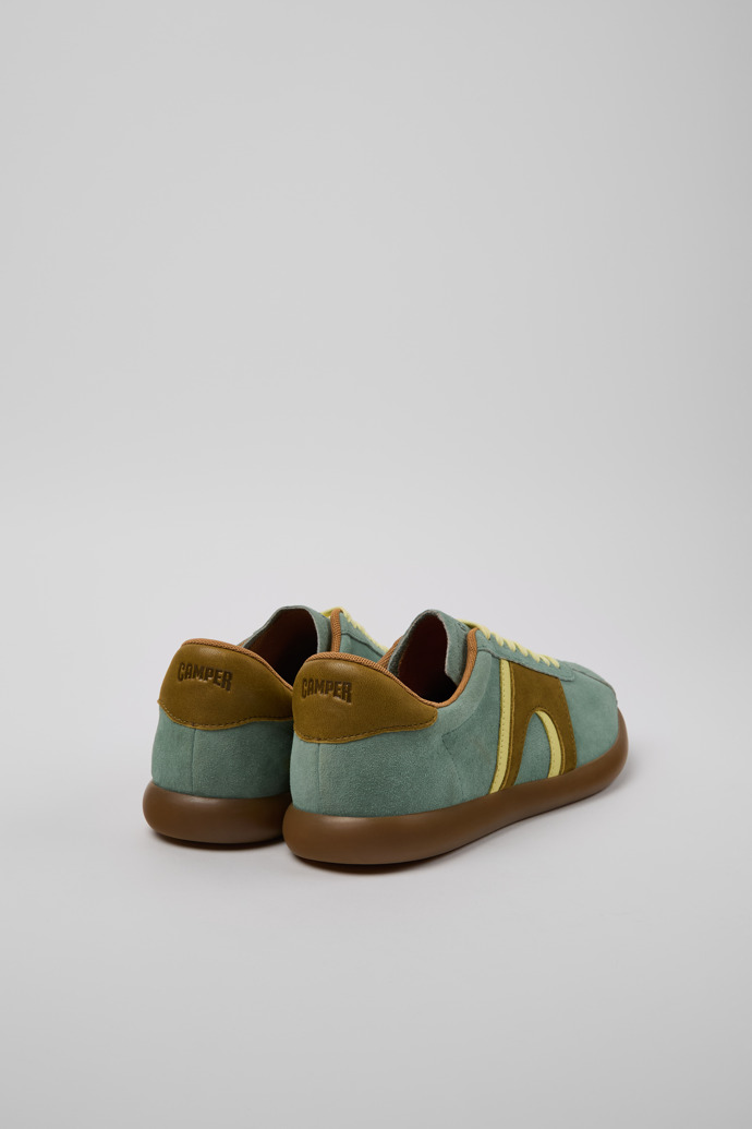 Neu Eingetroffen Camper Pelotas Soller - Mehrfarbiger Herrensneaker aus Nubukleder und Leder.