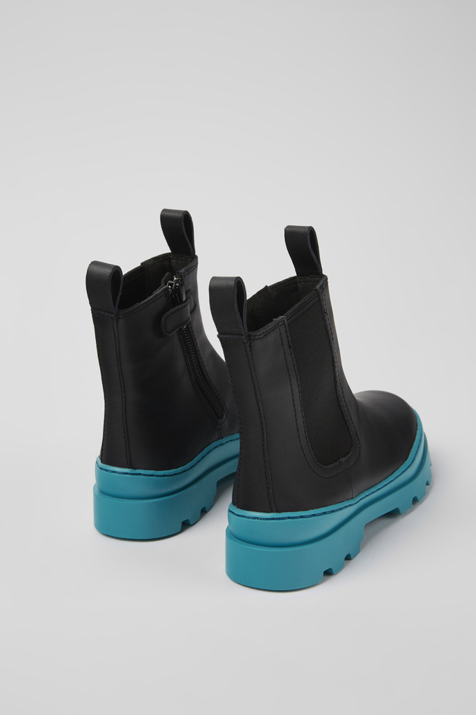 Neu Eingetroffen Camper Brutus - Schwarzer Kinder-Chelseastiefel aus Leder