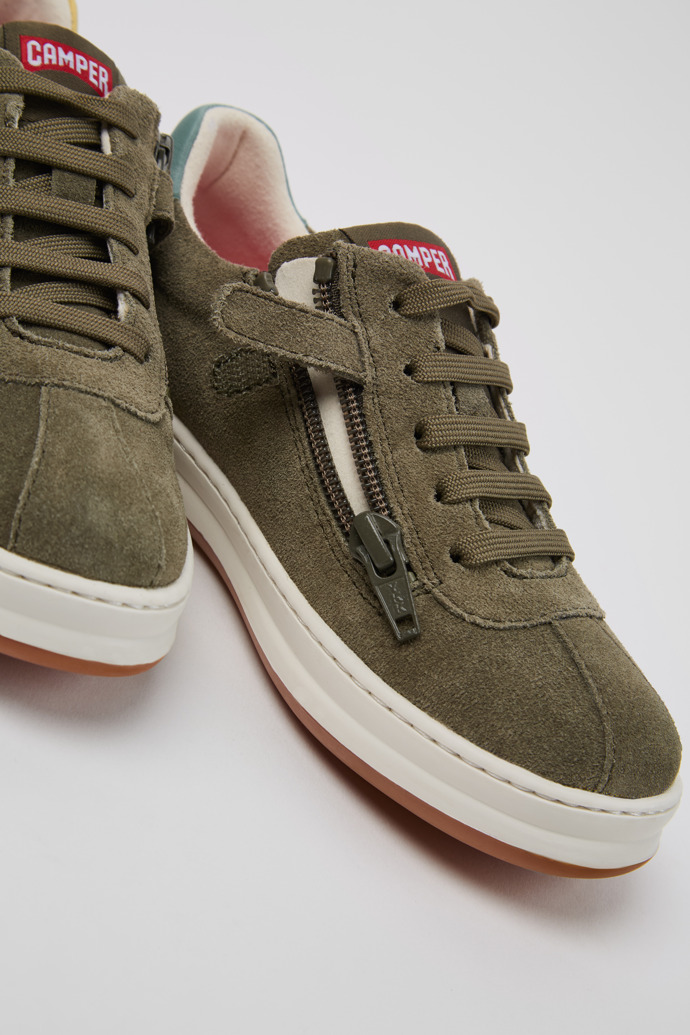 Neu Eingetroffen Camper Twins - Mehrfarbige Kindersneaker aus Nubukleder und Leder.