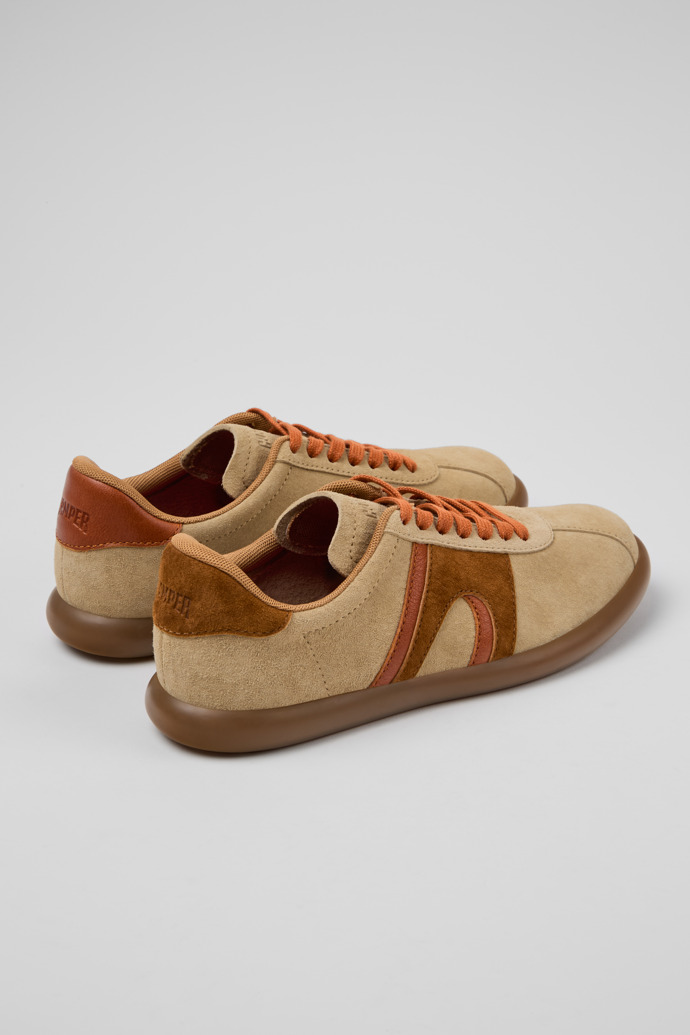 Neu Eingetroffen Camper Twins - Mehrfarbiger Damensneaker aus Nubukleder.