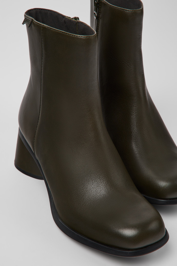 Neu Eingetroffen Camper Kiara - Grüner Damenstiefel aus Leder und Recycling-PET