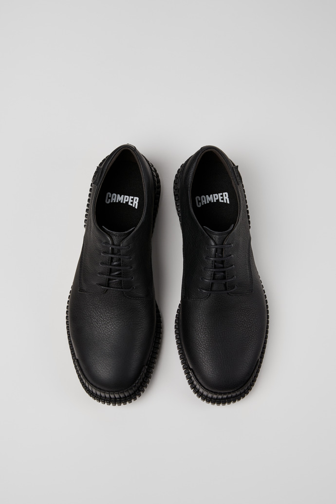 Neu Eingetroffen Camper Pix - Schwarzer Herrenschuh aus Leder.