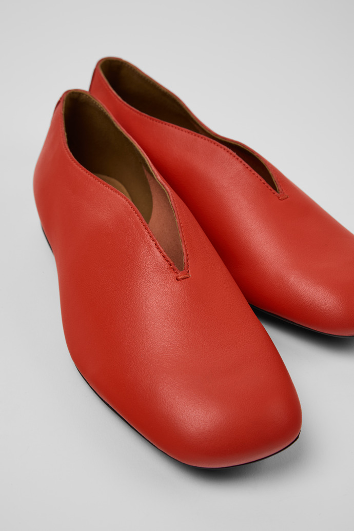 Neu Eingetroffen Camper Casi Myra - Roter Lederschuh für Damen.