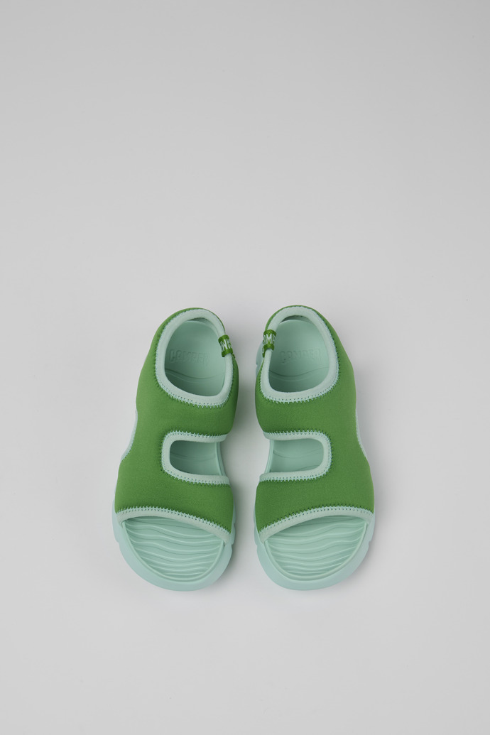 Neu Eingetroffen Camper Oruga - Grüne Textilsandalen