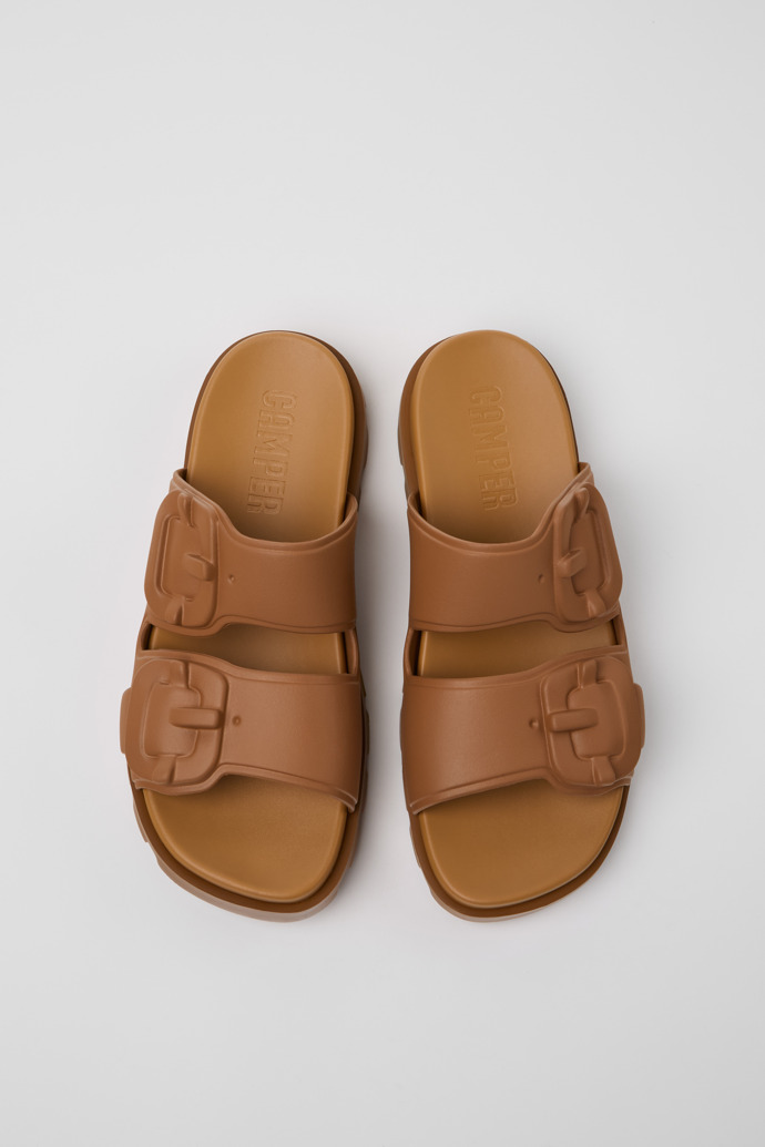 Neu Eingetroffen Camper Brutus Sandal - Braune Herrensandale aus Synthetik.