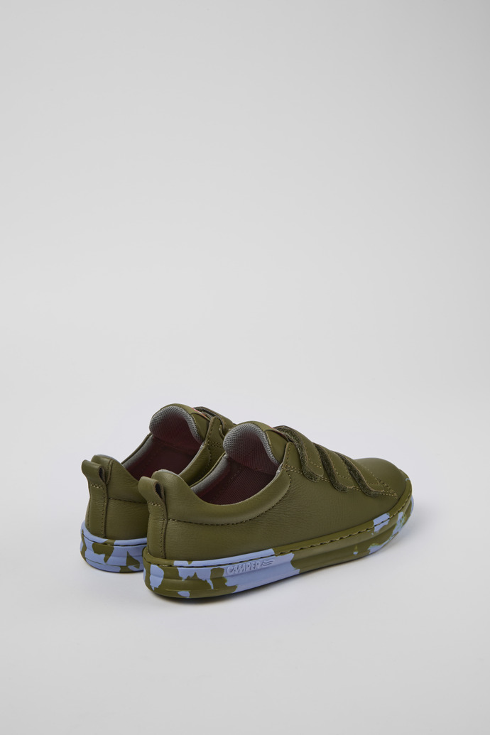 Neu Eingetroffen Camper Runner - Grüner Ledersneaker