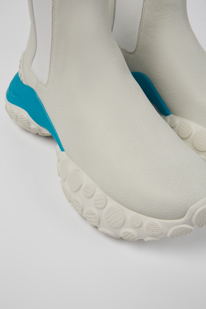 Neu Eingetroffen Camper Pelotas Mars - Weiße Stiefelette aus verantwortungsvollem Leder