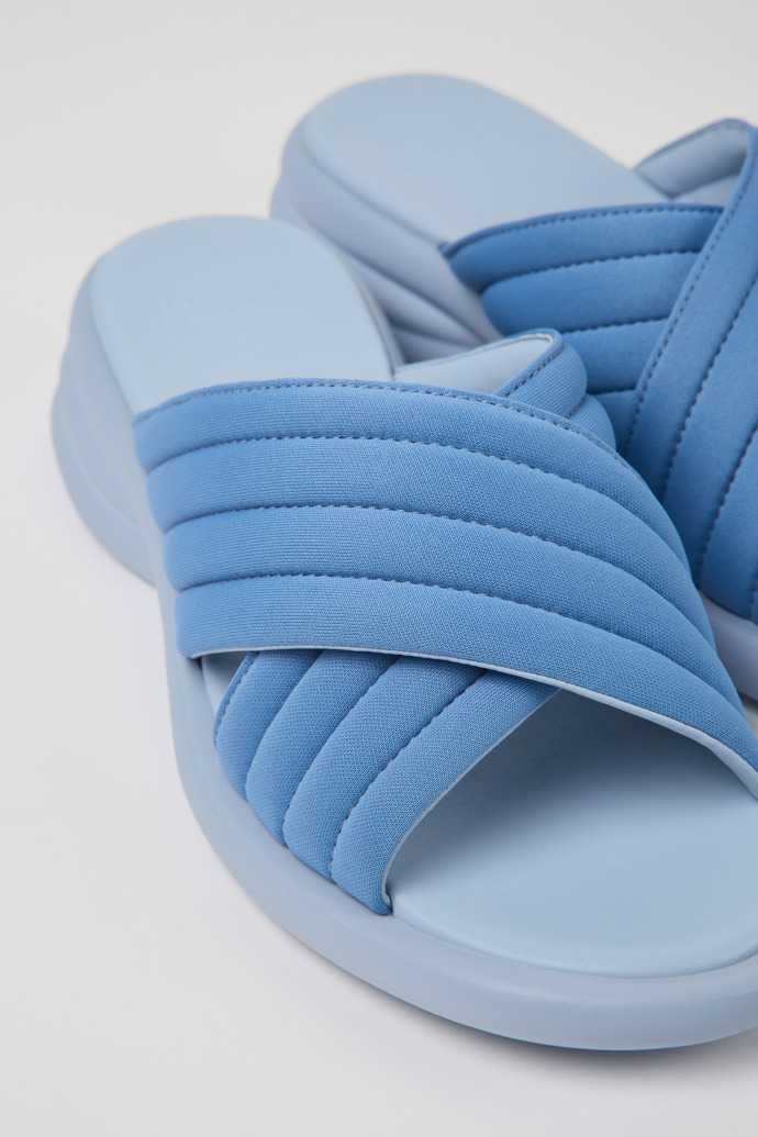 Neu Eingetroffen Camper Spiro - Blaue Damensandale aus Textil