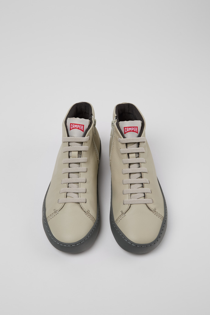 Neu Eingetroffen Camper Peu Touring - Graue Damenstiefelette aus Leder