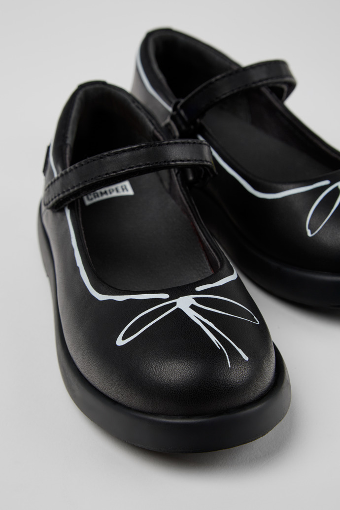 Neu Eingetroffen Camper Twins - Schwarzer Kinder-Mary Jane aus Leder
