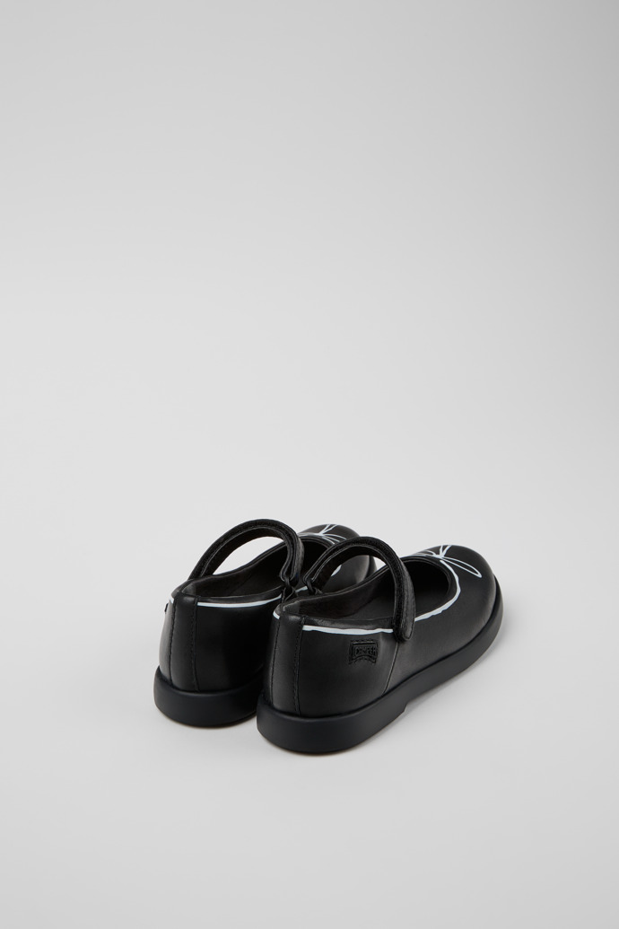 Neu Eingetroffen Camper Twins - Schwarzer Kinder-Mary Jane aus Leder