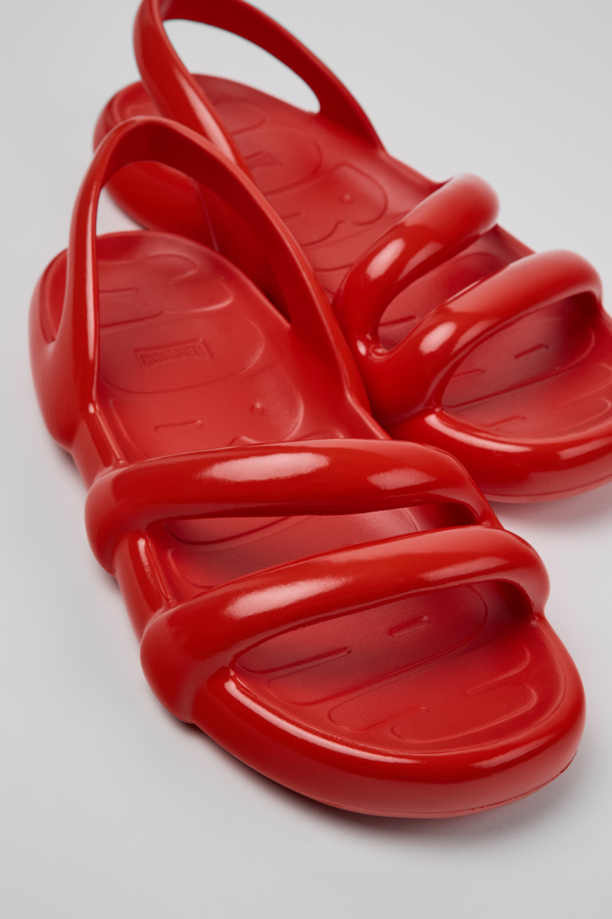 Neu Eingetroffen Camper Kobarah Flat - Rote Sandale.