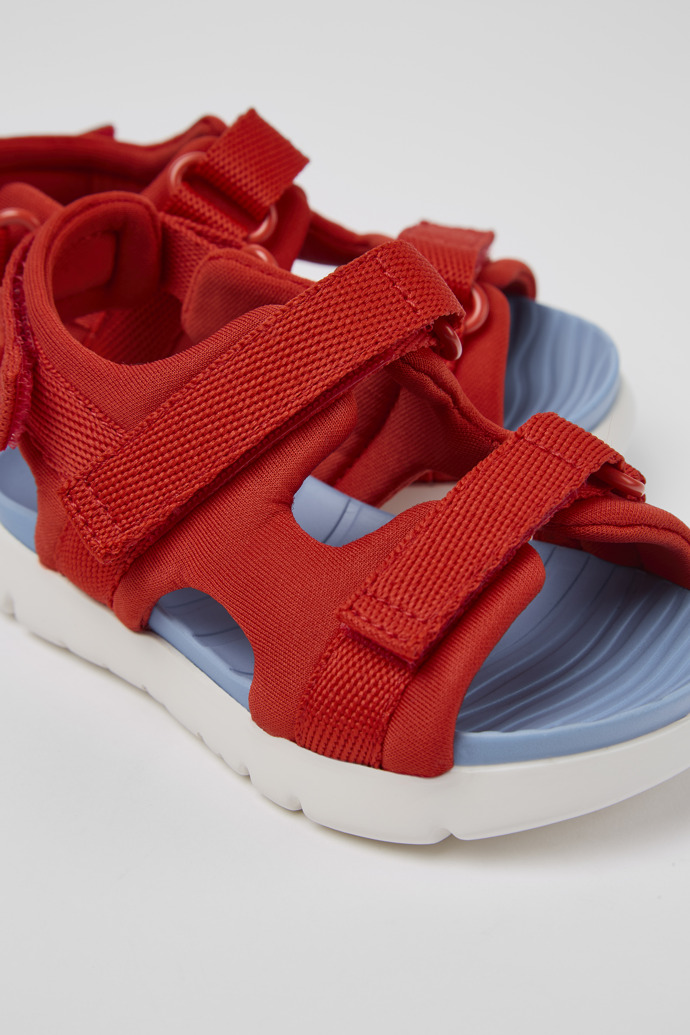 Neu Eingetroffen Camper Oruga - Rote Textilsandalen