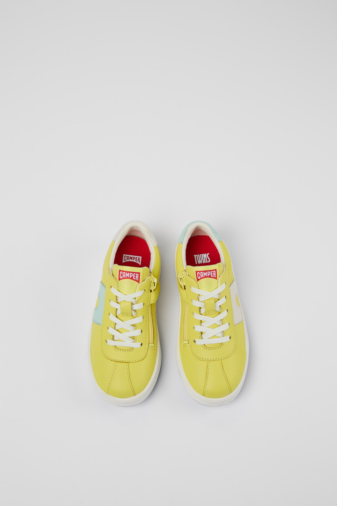 Neu Eingetroffen Camper Twins - Gelber Ledersneaker