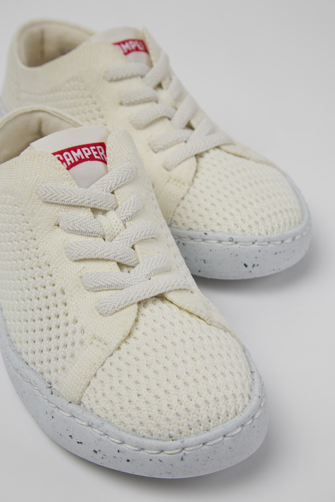 Neu Eingetroffen Camper Peu Touring - Weißer Kinderschuh aus Textil