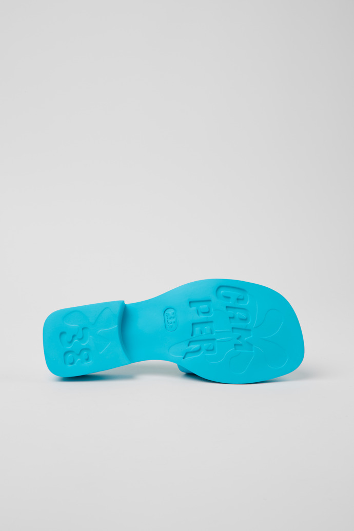 Neu Eingetroffen Camper Dana - Blaue Ledersandale für Damen.