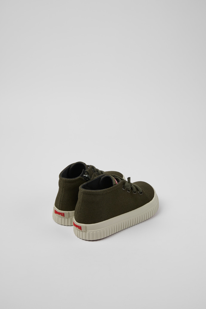 Neu Eingetroffen Camper Peu Roda - Grüner Kindersneaker aus Textil