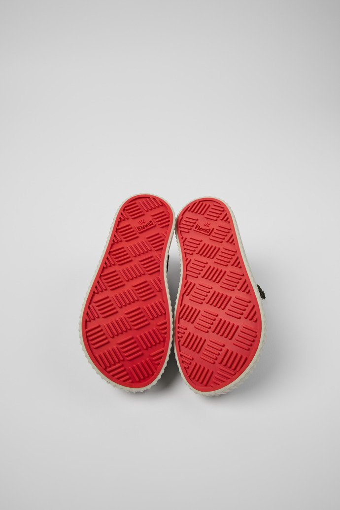 Neu Eingetroffen Camper Peu Roda - Grüner Kindersneaker aus Textil