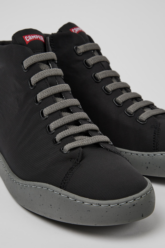 Neu Eingetroffen Camper Peu Touring - Schwarzer High-Top-Sneaker aus Textil für Herren.