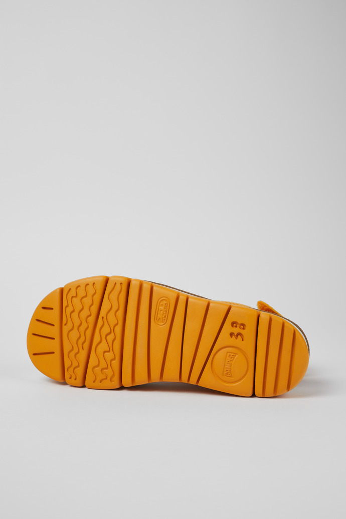 Neu Eingetroffen Camper Oruga Up - Orange Damensandalen aus Textil