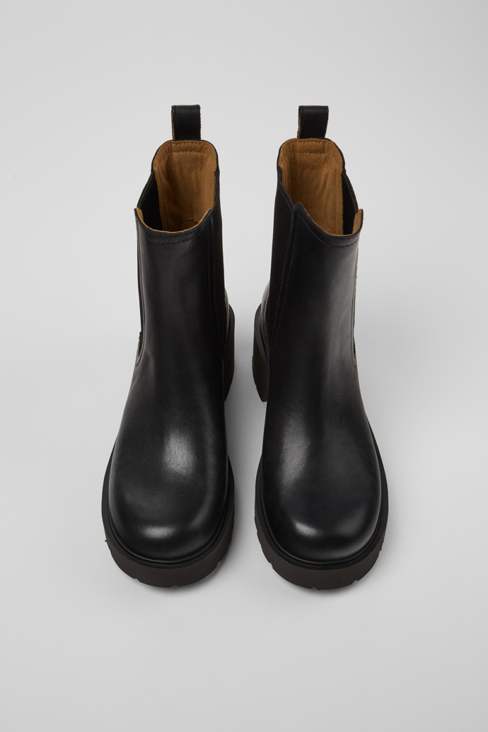 Neu Eingetroffen Camper Milah - Schwarze Damenstiefelette aus Leder