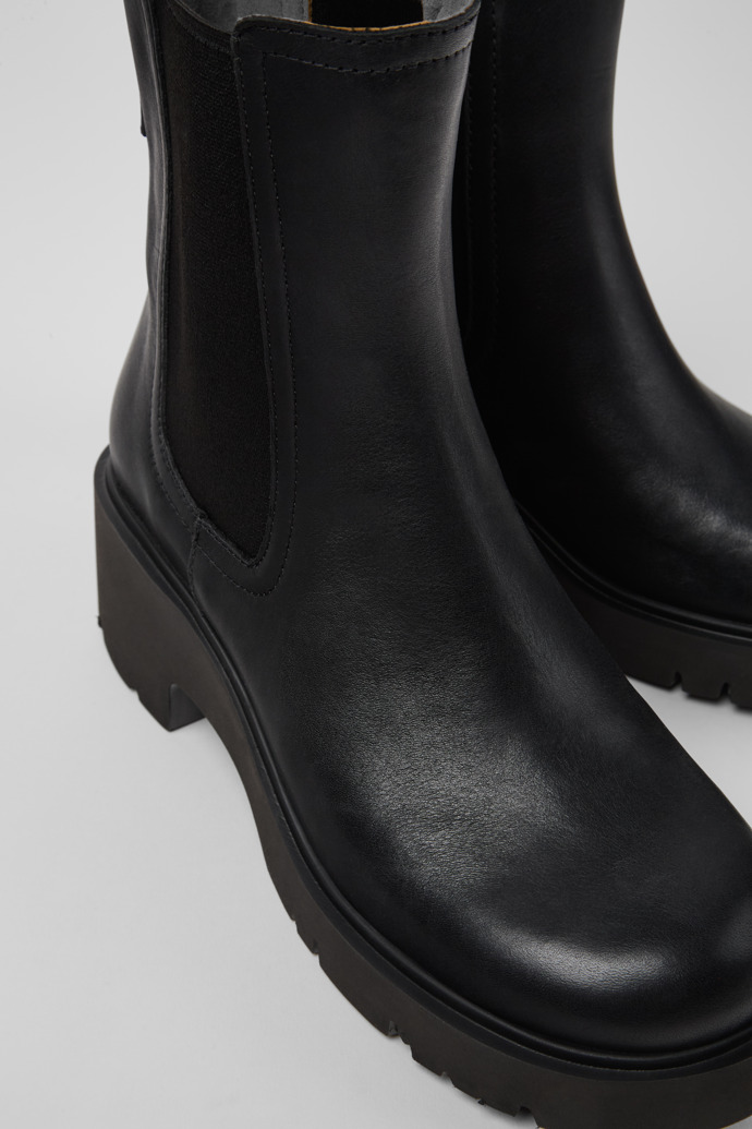 Neu Eingetroffen Camper Milah - Schwarze Damenstiefelette aus Leder