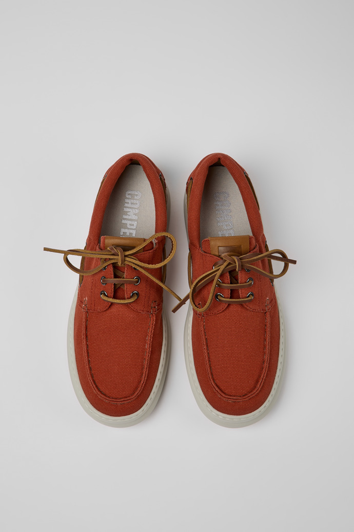Neu Eingetroffen Camper Runner - Rote Herrenschuhe aus Recyclingbaumwolle
