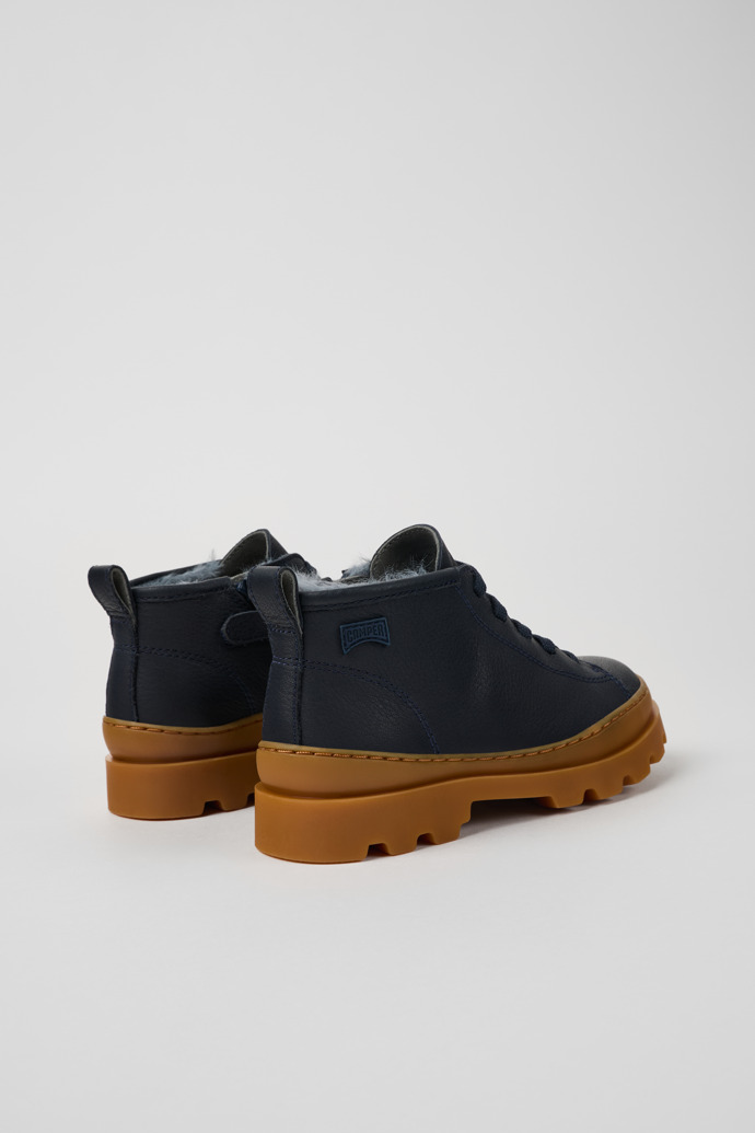 Neu Eingetroffen Camper Brutus - Blaue Kinderstiefelette aus Leder