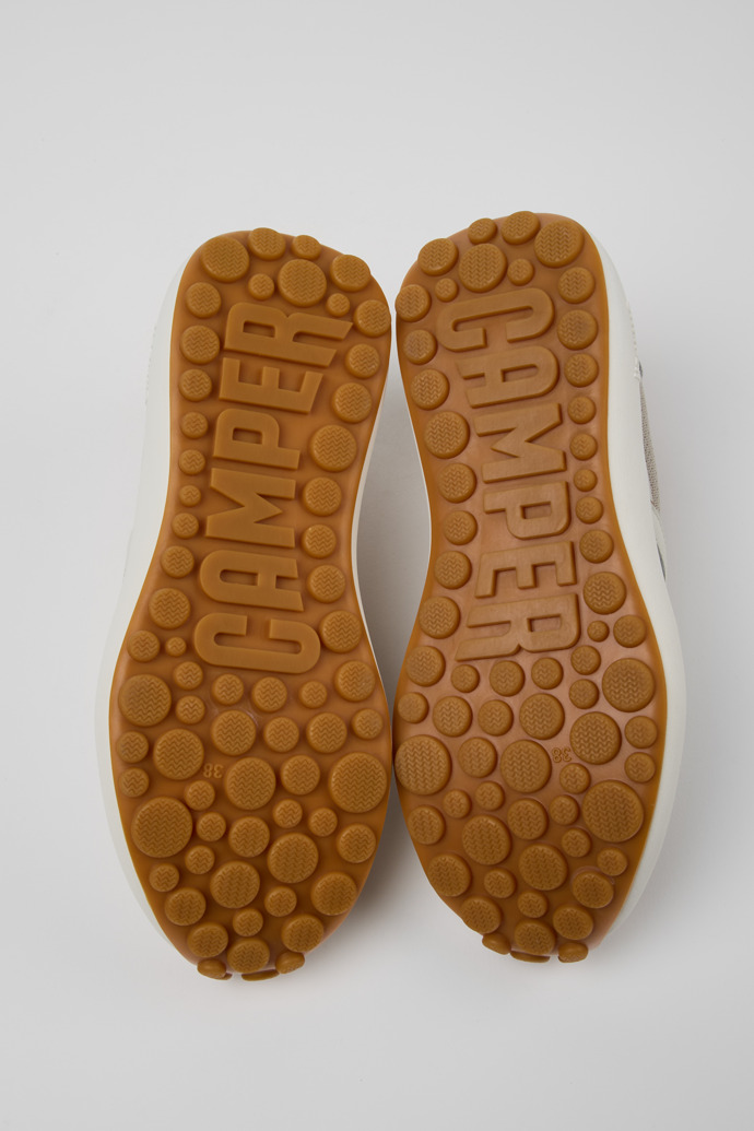 Neu Eingetroffen Camper Pelotas Athens - Mehrfarbiger Damensneaker aus Recycling-PET und Nubukleder.
