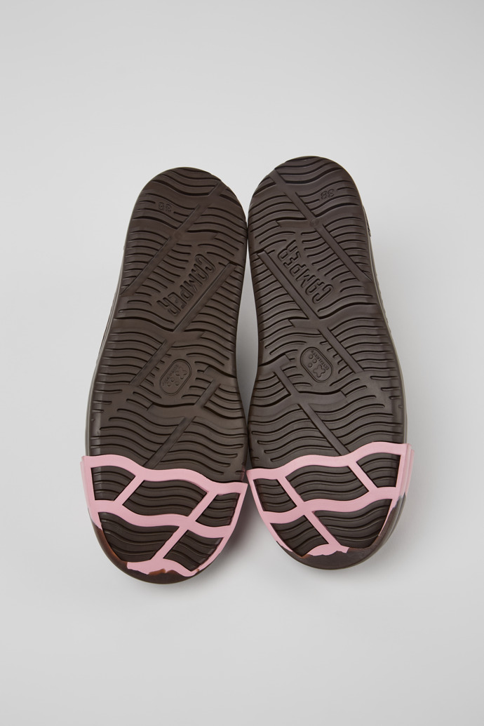 Neu Eingetroffen Camper Junction Runner - Braune Damensneaker aus Nubukleder.