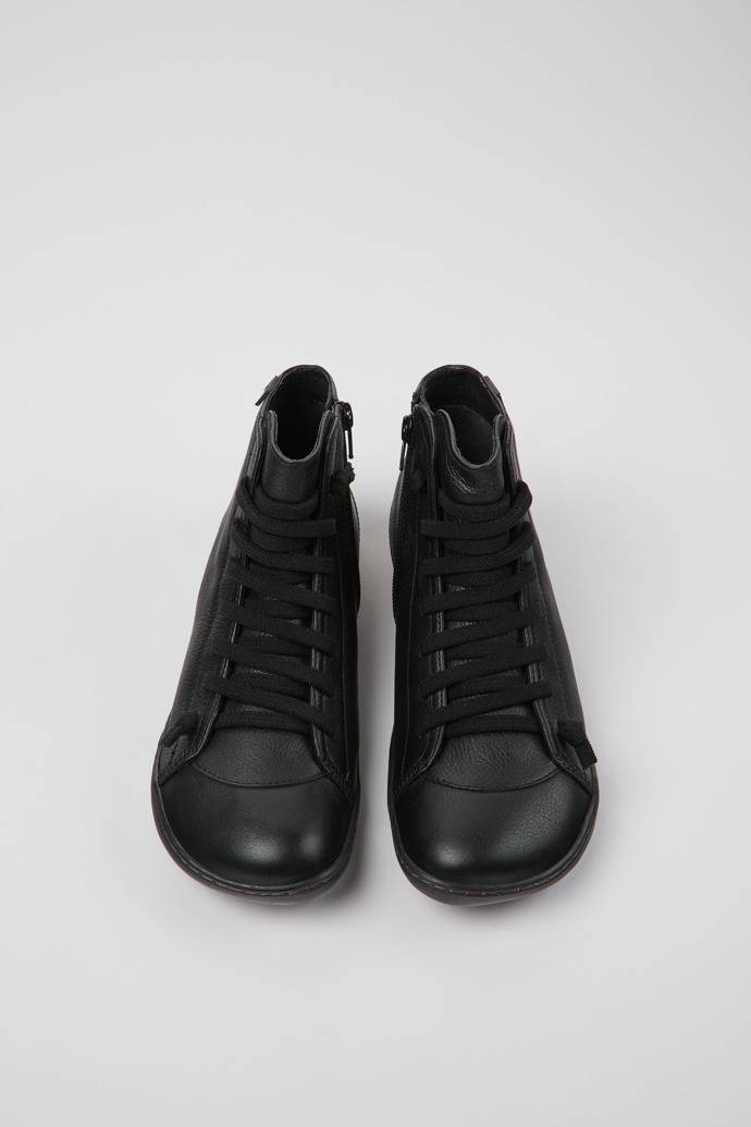 Neu Eingetroffen Camper Peu - Schwarzer Stiefeletten aus Leder für Damen.