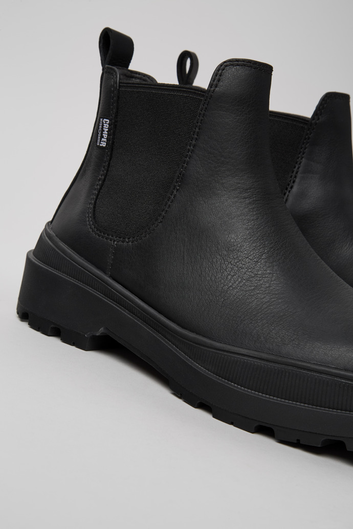 Neu Eingetroffen Camper Brutus Trek HYDROSHIELD® MICHELIN - Schwarze Damenstiefelette aus Leder