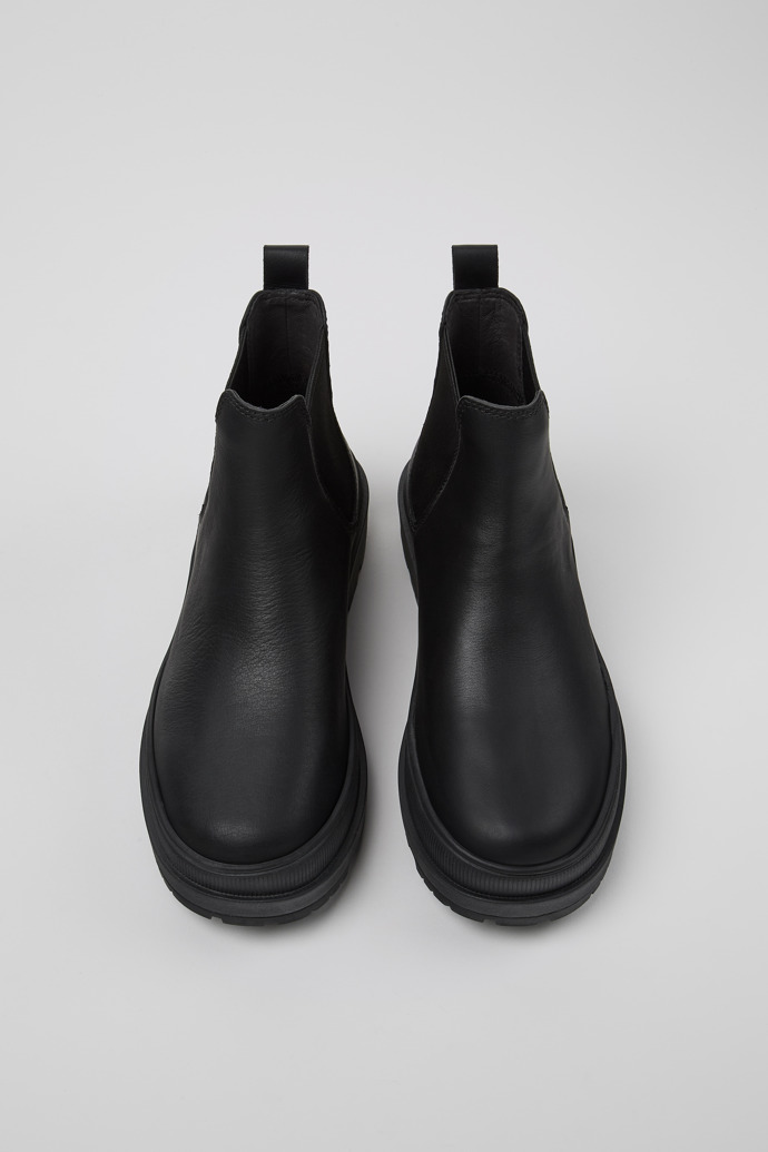 Neu Eingetroffen Camper Brutus Trek HYDROSHIELD® MICHELIN - Schwarze Damenstiefelette aus Leder