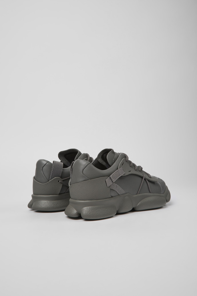 Neu Eingetroffen Camper Karst - Grauer Damensneaker aus Leder und Textil