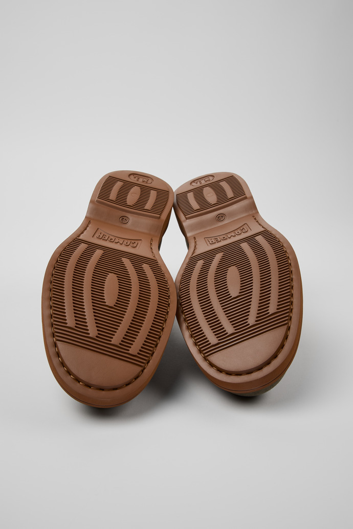 Neu Eingetroffen Camper Norman - Grüner Herrenschuh aus Nubukleder.