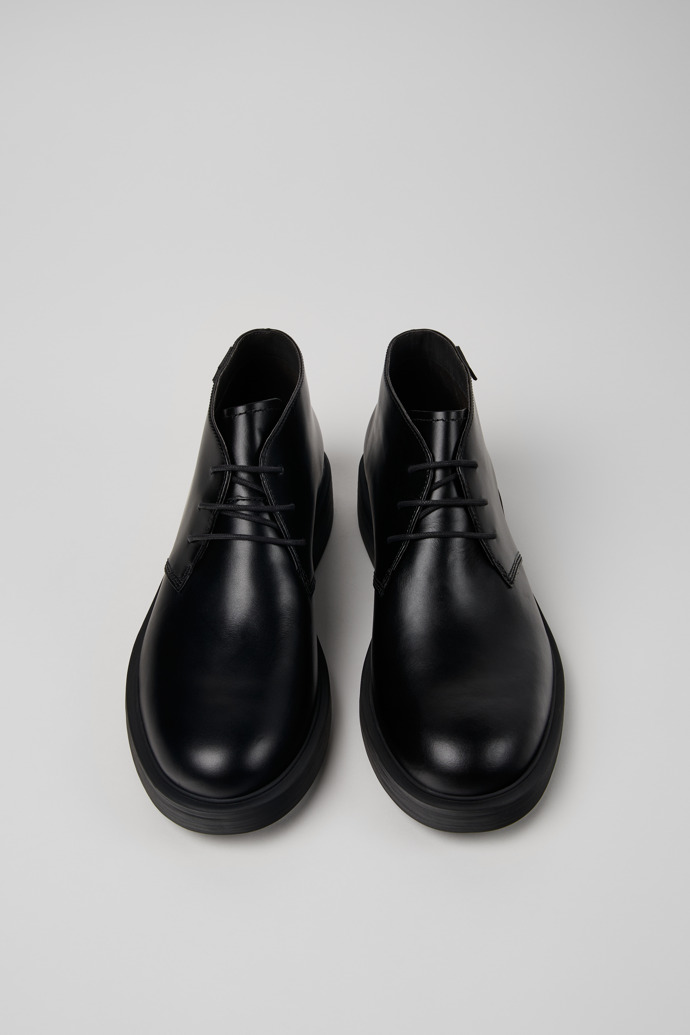 Neu Eingetroffen Camper Dean - Schwarze Herrenstiefelette aus Leder.
