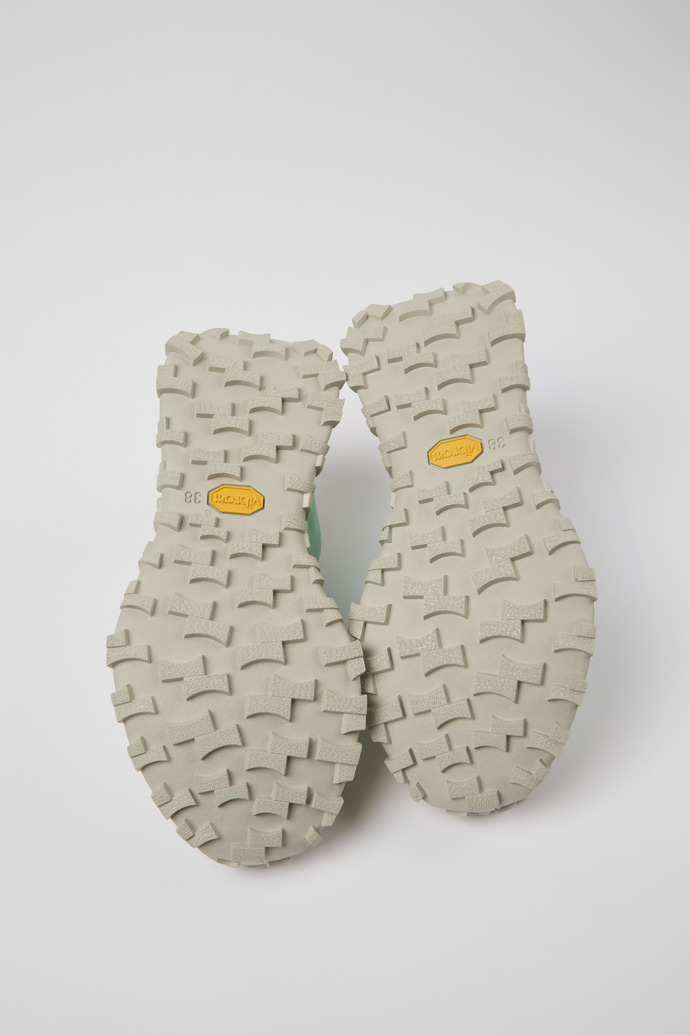 Neu Eingetroffen Camper Drift Trail VIBRAM - Blauer Damensneaker aus Textil/Nubukleder