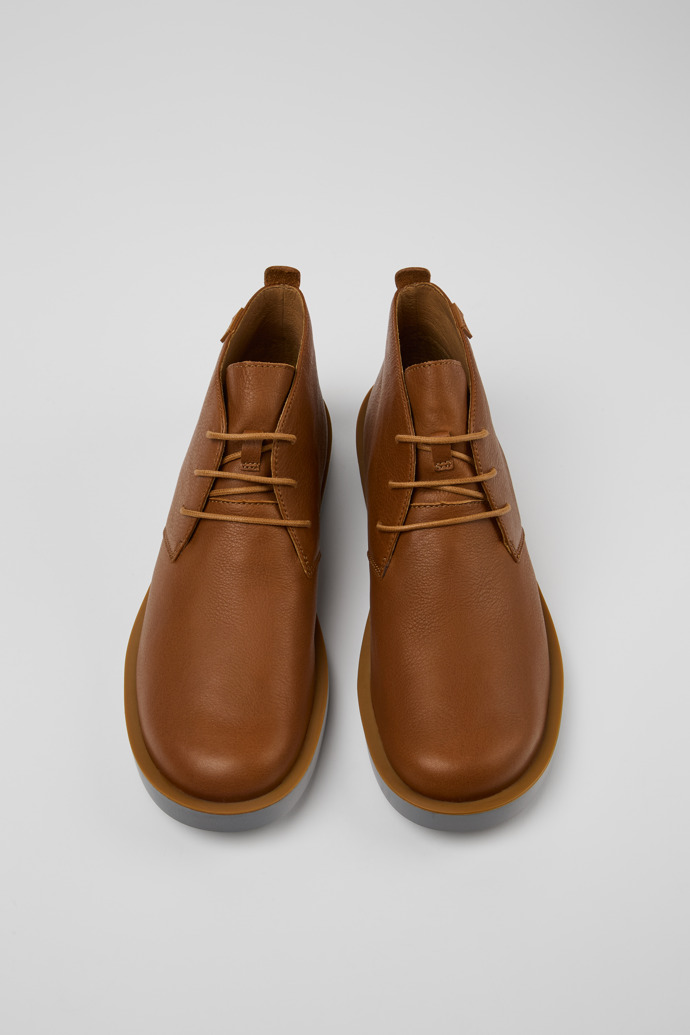 Neu Eingetroffen Camper Wagon - Braune Lederstiefelette für Herren.