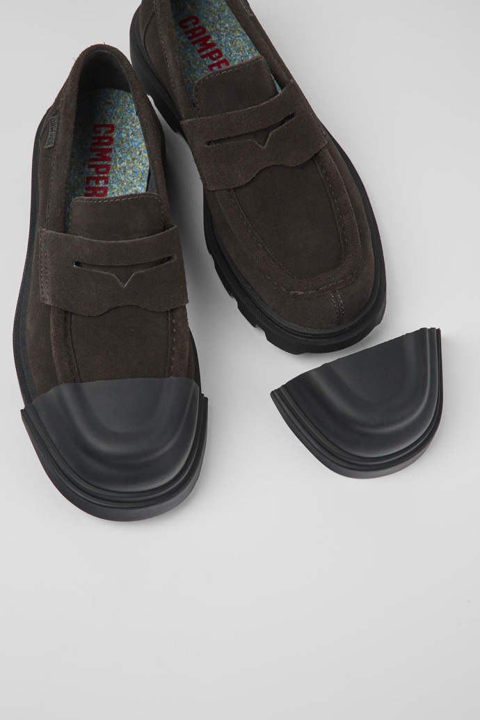 Neu Eingetroffen Camper Junction Toe Caps - Zehenaufsätze aus Gummi in Schwarz